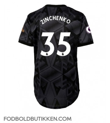 Arsenal Oleksandr Zinchenko #35 Udebanetrøje Dame 2022-23 Kortærmet